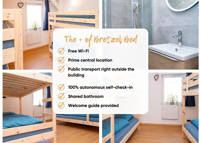 Bretzel Bed Petite Venise Bed In Shared Center Wi-fi *